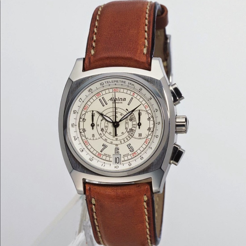 Alpina Heritage Chronograph Telemeter Wristwatch